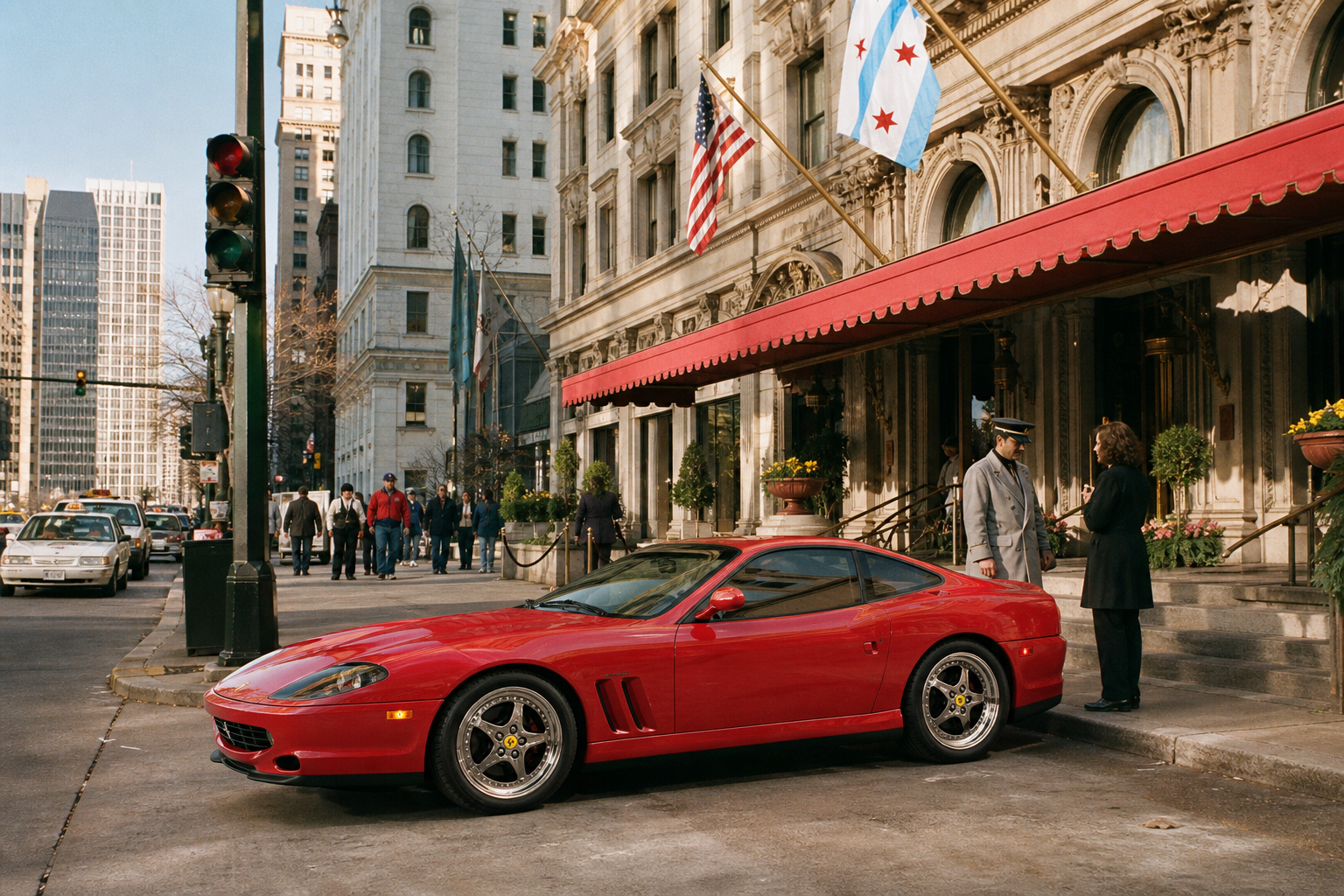 Michael Jordan's 1997 Ferrari 550 Maranello Fetches $2.7 Million at Joopiter/Curated Event